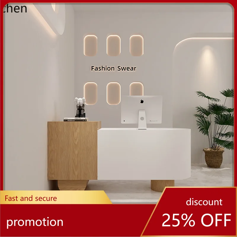 

HXL Clothing Store Cashier Counter Simple Modern Hair Salon Pet Shop Bar Counter Small Counter