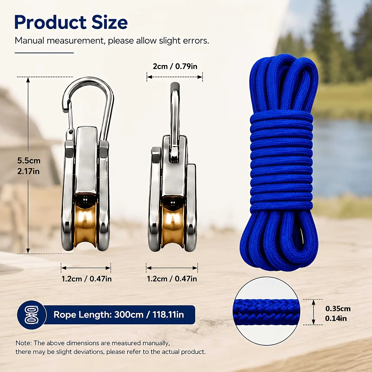 12pcs Rope Set with Roller Tensioners, Featuring Locking Buckles for Secure Bundling, Ideal for Camping, Boating, and Outdoor