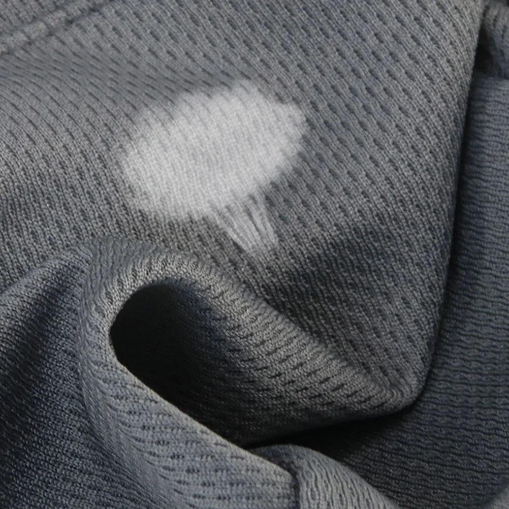 3 قطع من غطاء بطانة الحماية من الأشعة فوق البنفسجية، ناعم ومسامي وقابل للتمدد يمتص العرق لركوب الدراجات الداخلي باللون الأسود والرمادي والأزرق الداكن #4