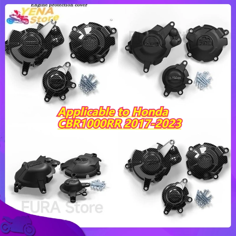 

Applicable to Honda CBR1000RR 2017-2023 Engine Crash Guard Cover Engine Protection Side Cover Modification