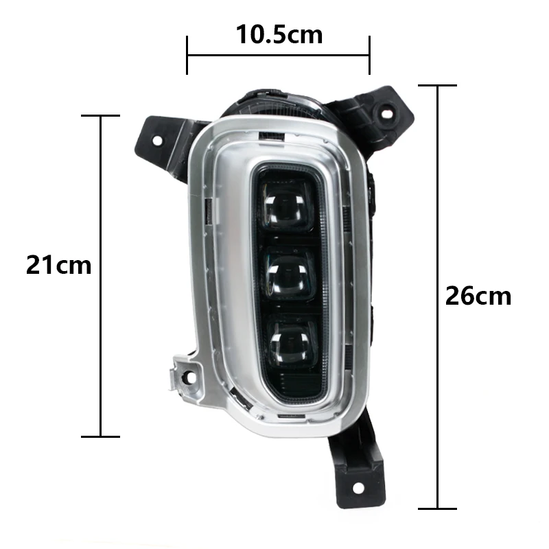 Car Accessories For kia seltos kx3 2020 LED Daytime Running Light  Relay 12V Car DRL Lamp Fog light Yellow White Turn Signal