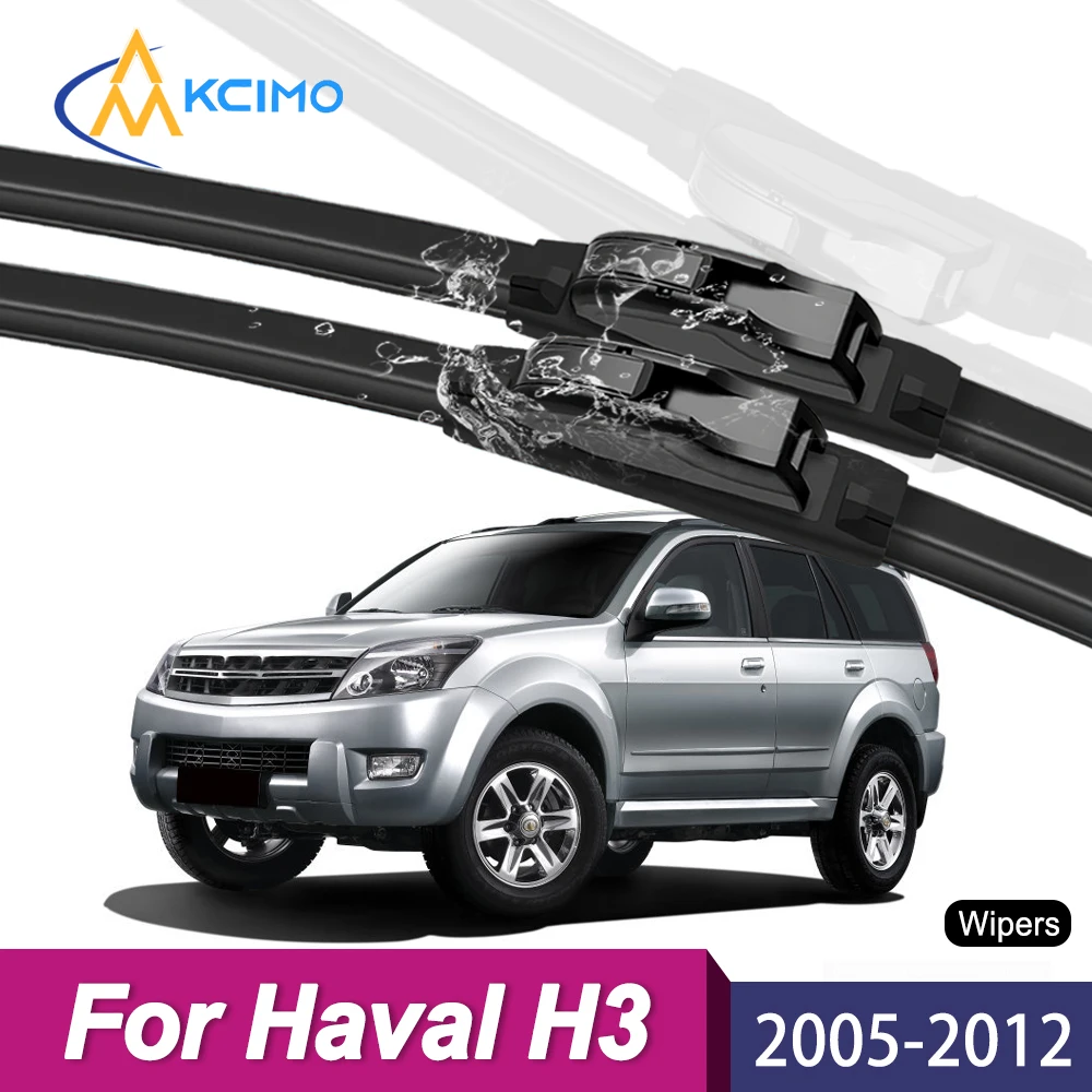 

Streak-Free Windshield Wipers for Haval H3 2005-2012, Quick Install All-Weather Wipers