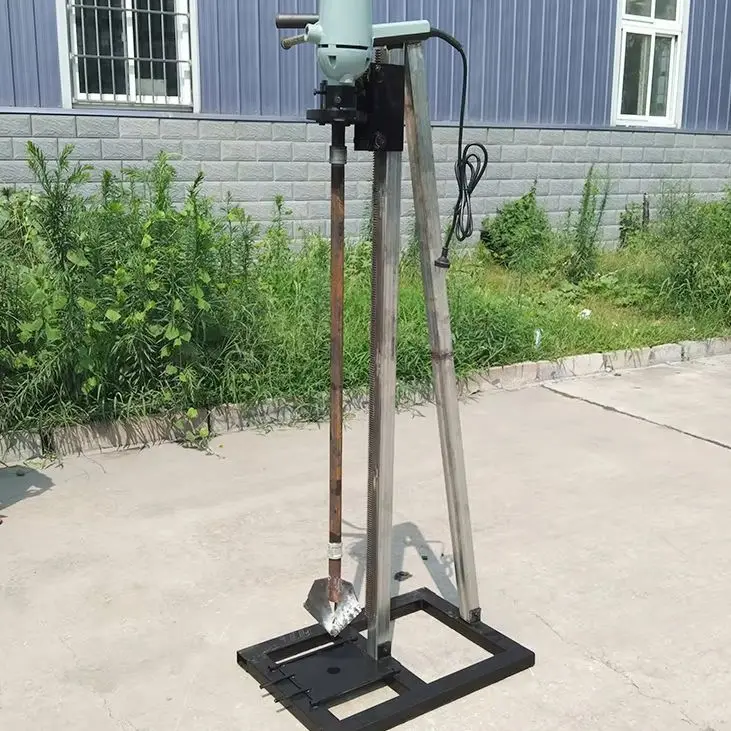 

Индивидуальная электрическая буровая установка для водяных скважин с высоким крутящим моментом, вертикальная рама, бурение на 60 м, простое обслуживание, для животноводства