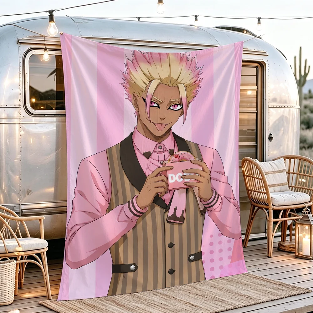 Anime S-Shidou R-Ryusei flag Campsite Atmosphere Hanging Banner Outdoor Garage Party Decor Advertising