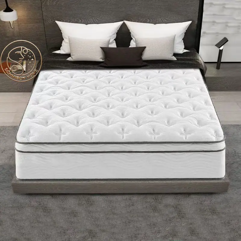 

# Очень большой современный матрас Royal Comfort из натурального латекса с 7-зонными пружинами Pocket Spring, экологичный