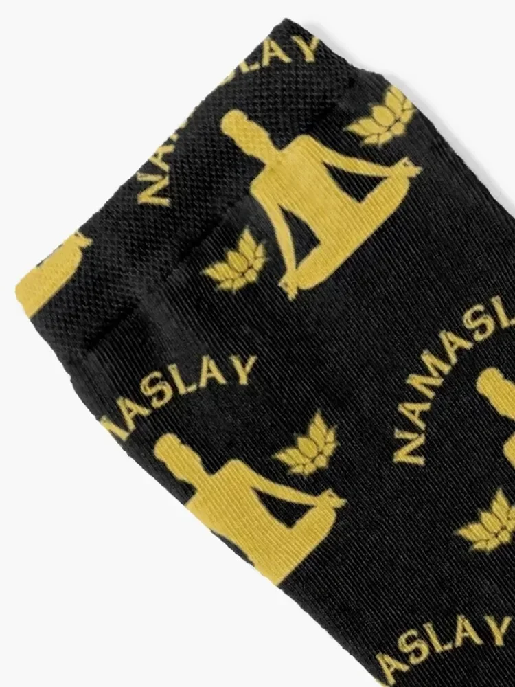 Namaslay Funny Yoga Socks kids short custom sports Ladies Socks Men's