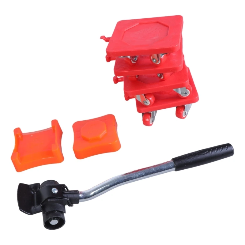 Mudanzas muebles multiusos con ruedas generales Juego ruedas móviles para muebles Instalaciones simples para uso en y
