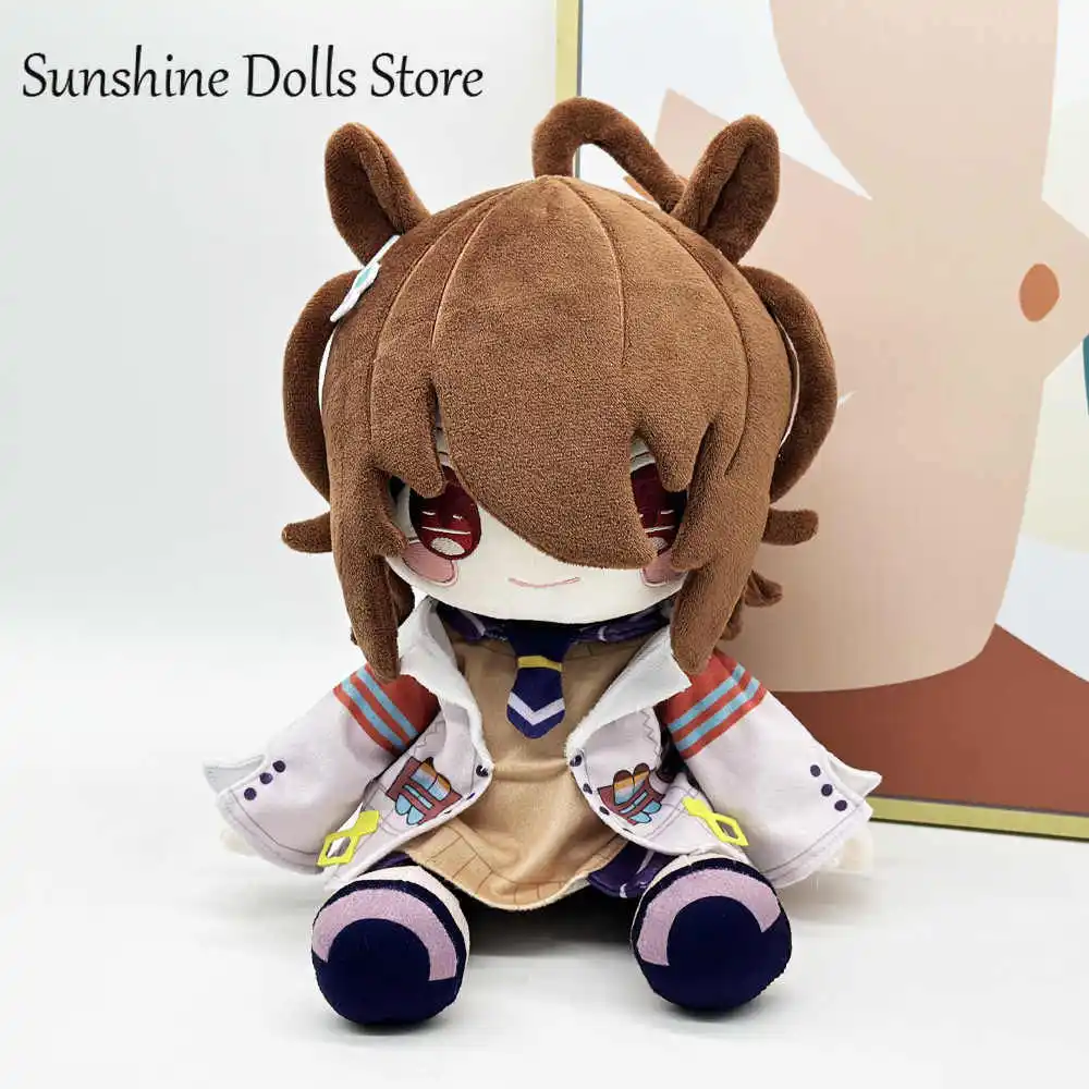 

30cm Umamusume: Pretty Derby Anime Sitting Posture Plush Doll Body Cartoon Dress Up Cotton Toy Figures Dolls Cosplay Gift