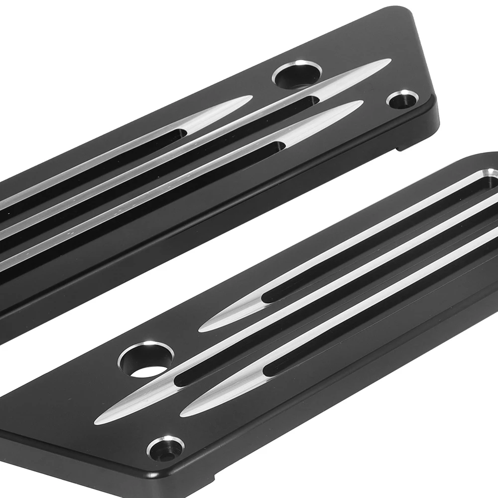 Motorcycle Saddlebag Latch Cover For Harley Touring Electra Street Glide Road King FLH FLT FLHR FLTR 1993-2013