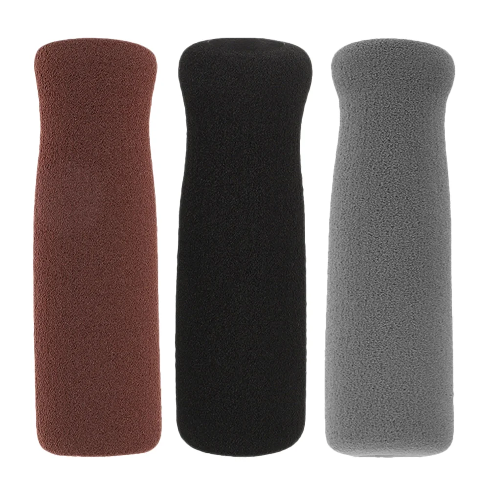 

3pcs Thick Nonslip Sponge Hand Grips for Walking Cane Black Grey Brown Replacement Outdoor Hiking Elderly Standard