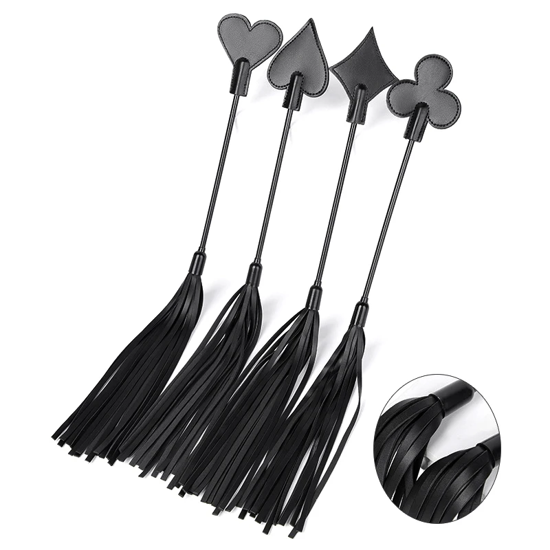 1Pc Erotic Accessories Bondage Whip Restraints Fetish Spanking Flogger Whip Adults Games Sex Toys For Women Men Sexy view 2