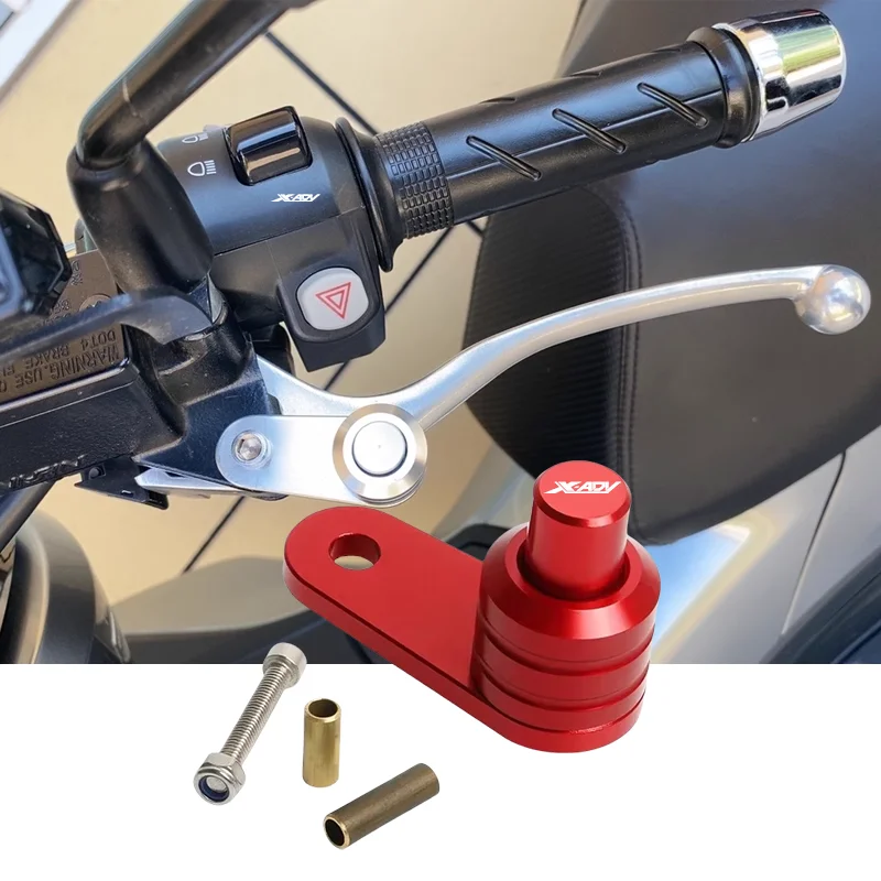

Motorcycle CNC Aluminium Brake Lever Parking Button X-ADV Semi-automatic Lock Switch Fit For Honda Xadv 750 Xadv750 Accessories