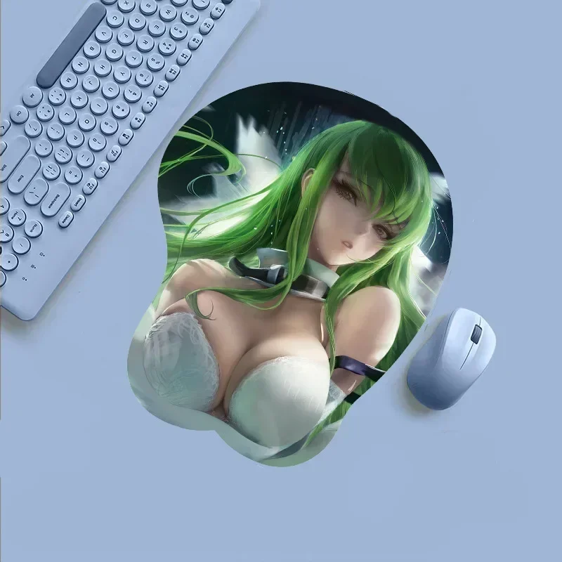 3D Wrist Guard Silicone Mouse Pad 2D Animation Game Personalized Cartoon Hand Rest Pad Customized for Boys Gamer Holiday Gifts