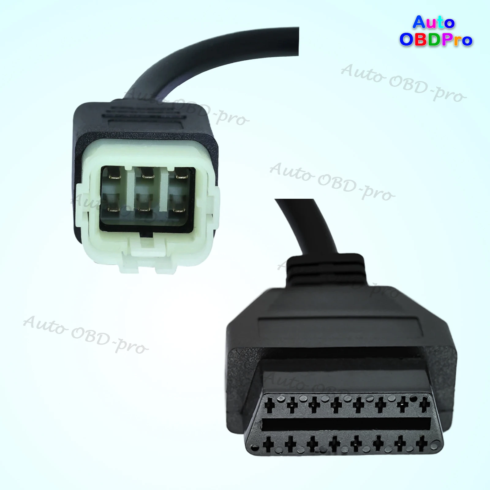 

Для KTM мотоцикла мотоцикл OBD2 разъем 6Pin для Harley/Yamaha/Honda/Ducati/Kawasaki для OBD автоинструменты мото удлинительный кабель