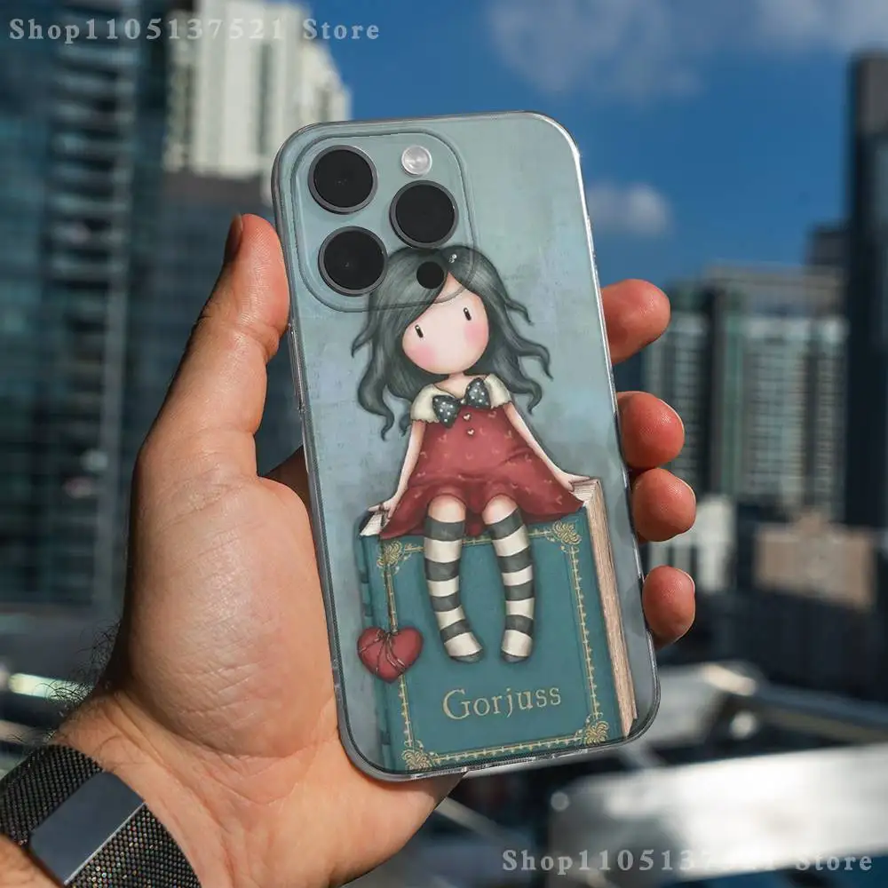 حافظة هاتف كارتون R-RANMA 1 2 لهاتف آيفون 17,16,15,14,13,12,11 Pro,Max,Plus,X,XS,XR,SE4,E غطاء ناعم شفاف صغير