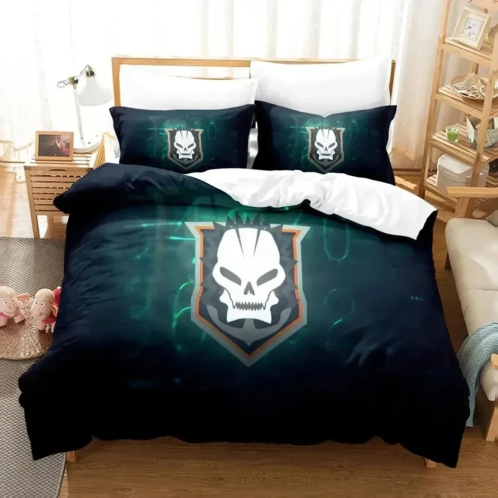 

Game Call of Duty Emblem Logo Comfortable Duvet Quilt Cover Pillowcase Bedding Set Children Bedroom Decoration Home Textile