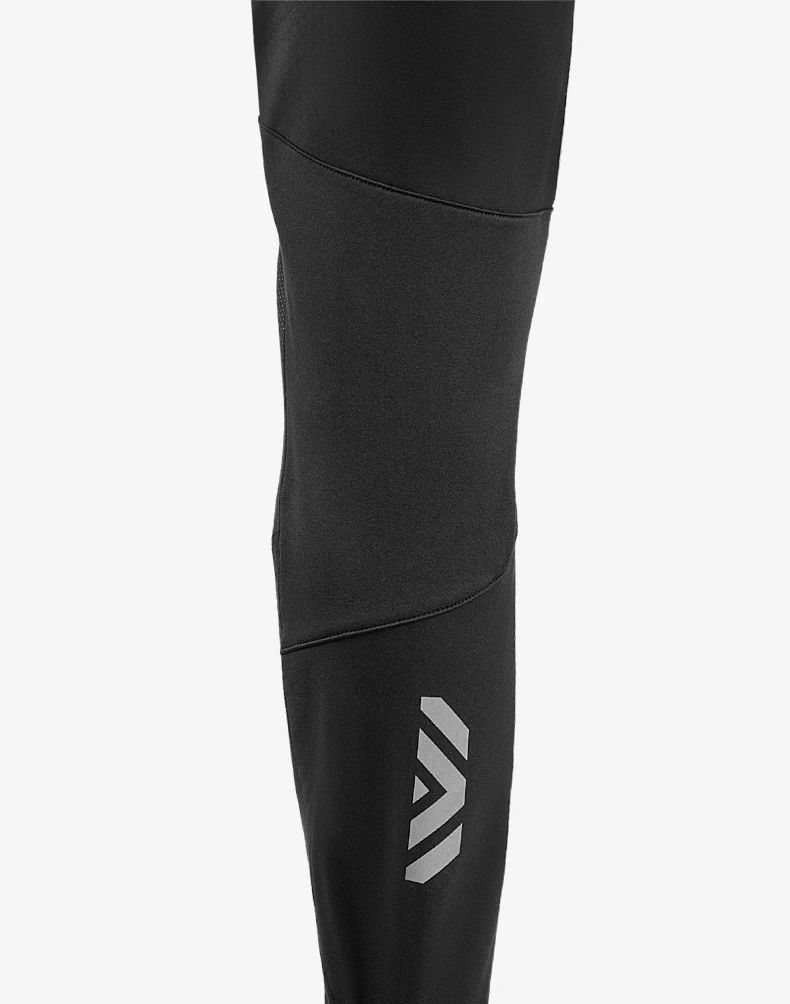 ROCKBROS Fahrrad Hosen Winter Fahrrad Lange Hosen Thermische Fleece Reflektierende Radfahren Hosen Warme Winddicht Männer Sport Hose EUR Größe – Detail 9
