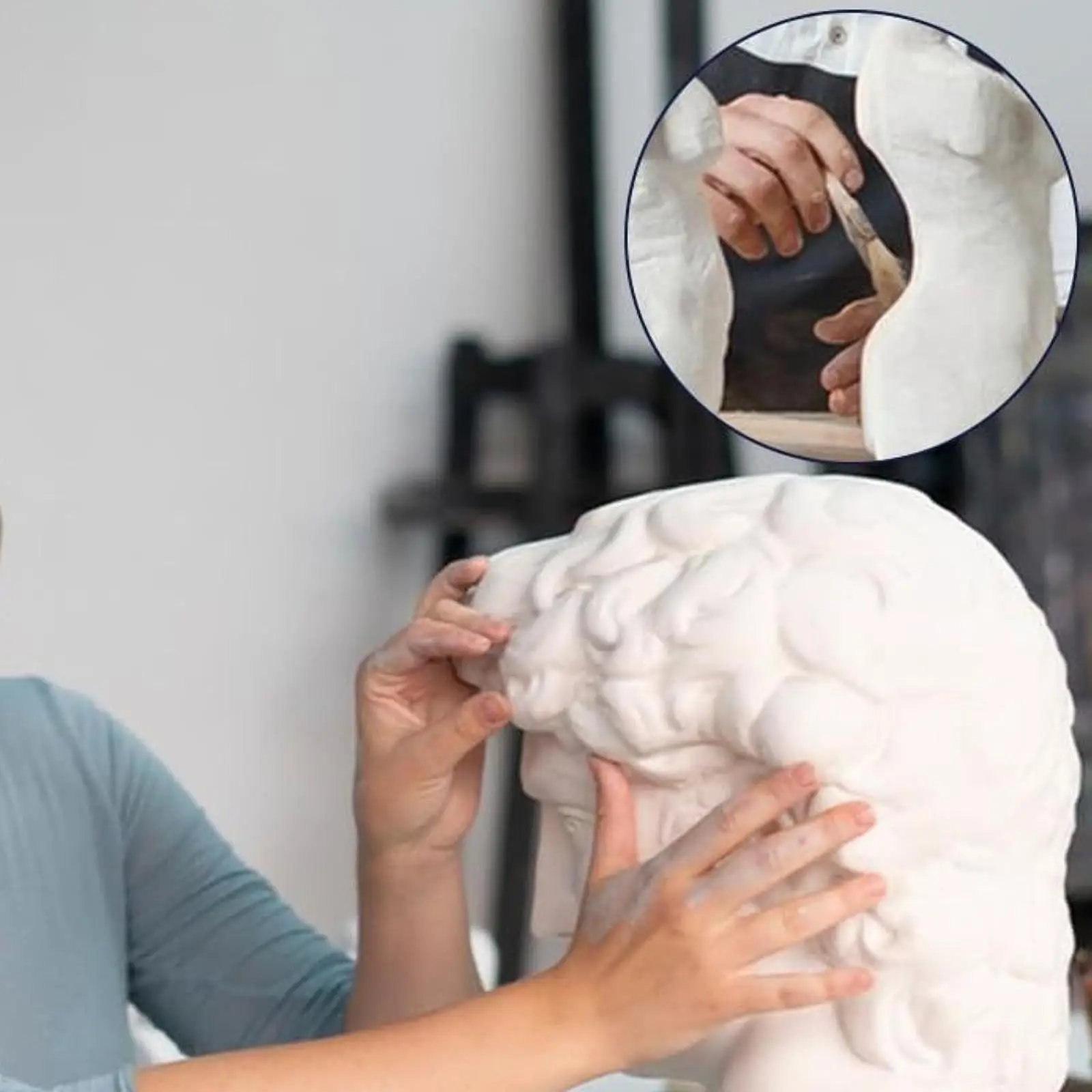 Plaster of Paris Gauze Rolls Easy to Use Custom Bandages for Medical Casting and DIY Mask Making
