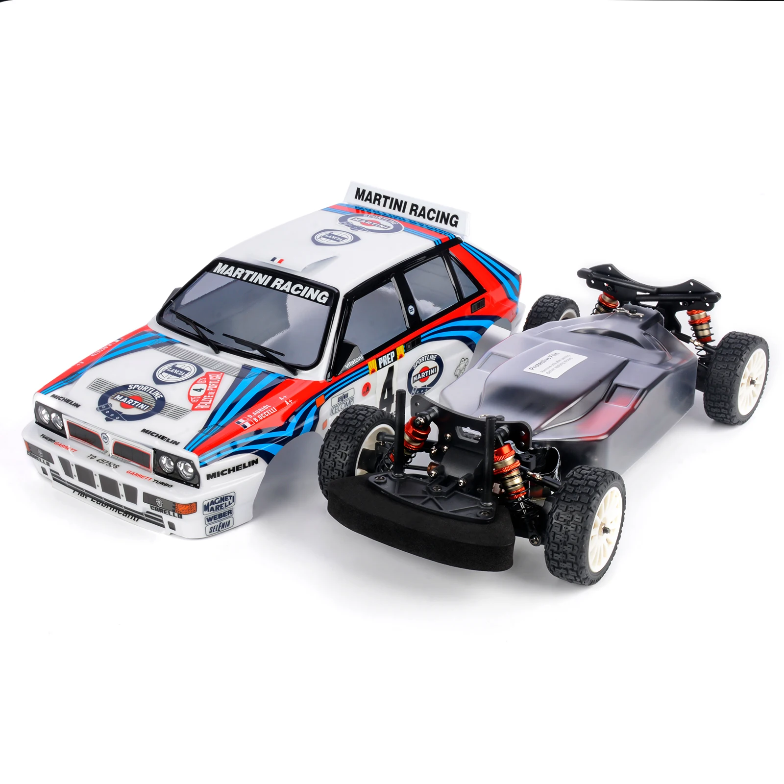 LC RACING 1/10 PTG-2 Electric 4WD Model Lancia Rally Car ATR/RTR