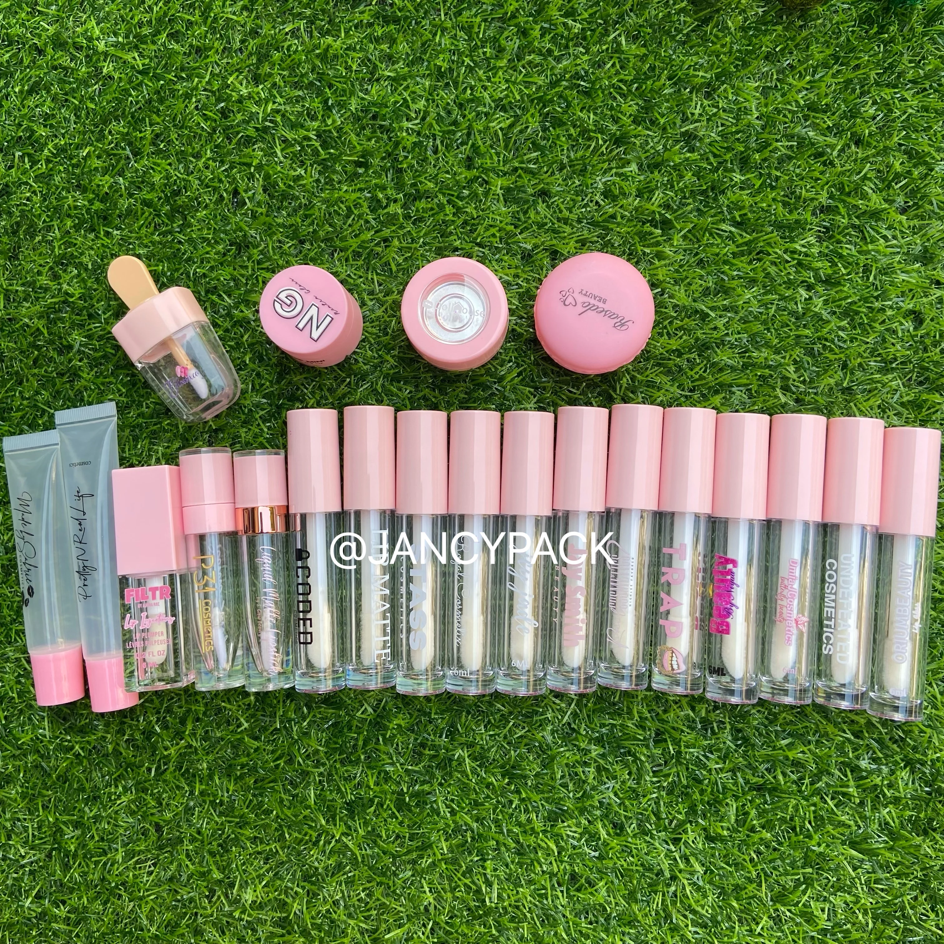 lip gloss tubes / lipstick tubes / jar printing fee