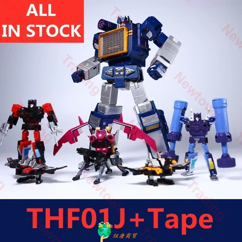 G1 Transformation THF THF-01J Soundwave THf Tape Corps THF01J THF01-J One Tape Walkman MasterPiece KO MP13 Action Figure Robot