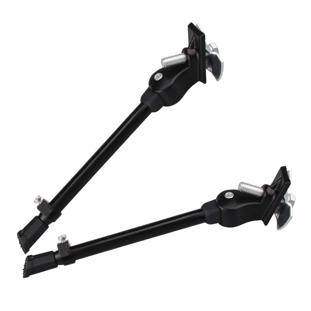 

2Pcs Mountain Bike Kickstand Heavy Duty Adjustable Bicycle Stand Convenient Replacement Bike Accessory Stable Upright Kick Stand