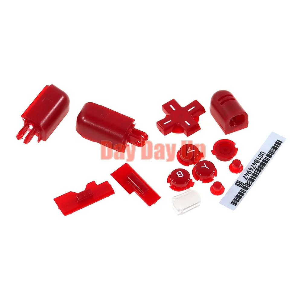 30セット交換用ABXY L R Dパッドクロスボタンフルボタンセット Nintend DS Lite/NDSLコンソール用ボタンキット