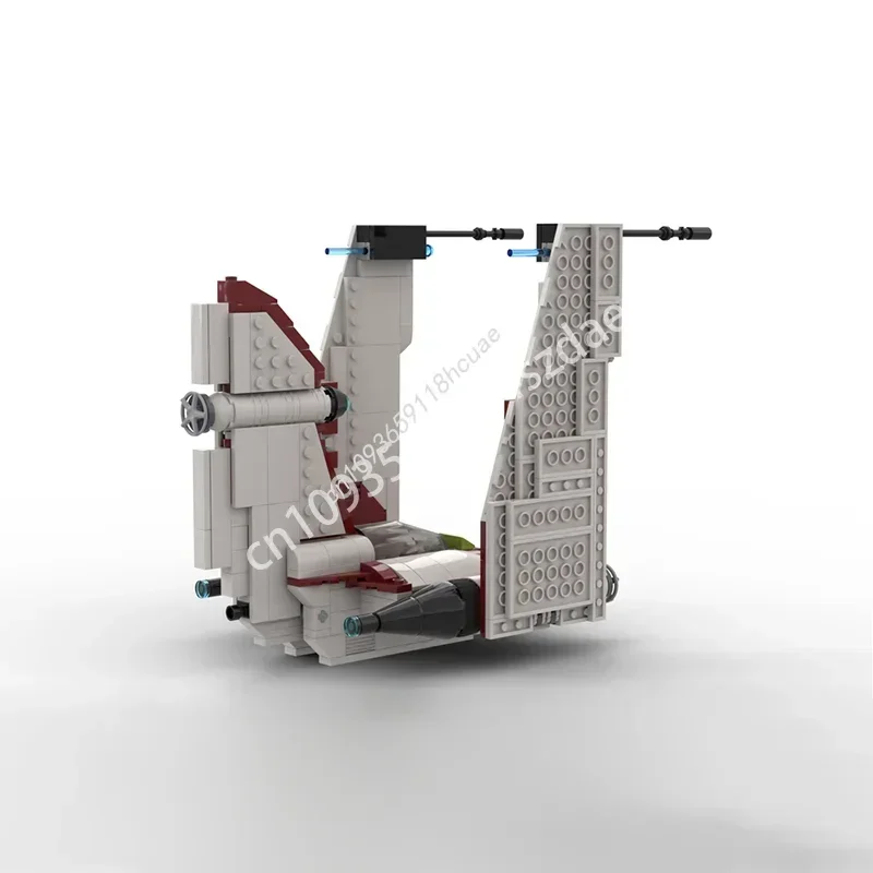 Set di Costruzioni Modello Astronave Clone V-19 Torrent da 414 Pezzi, Blocchi Impilabili Creativi, Regalo per Bambini, Giocattolo Fai-da-Te