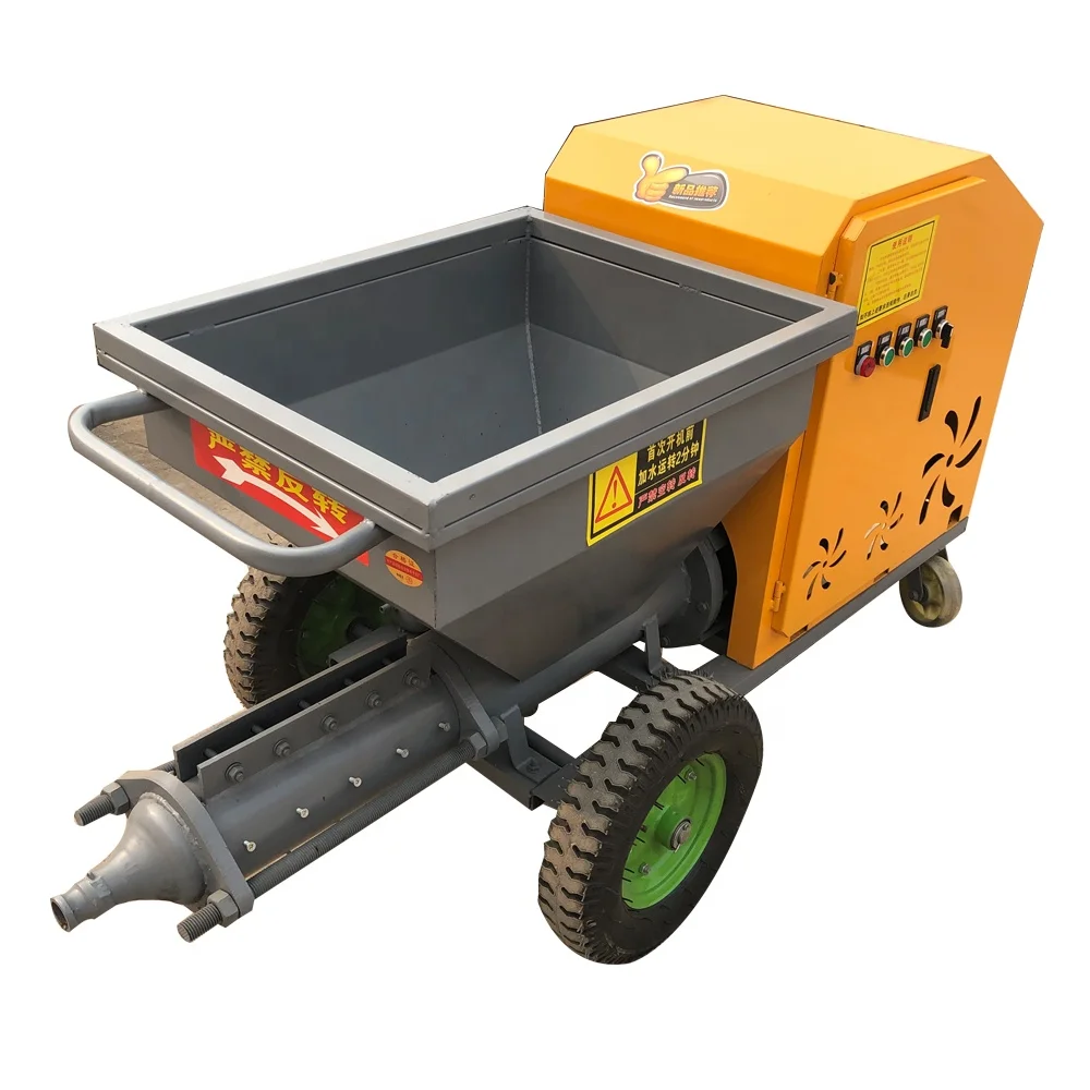 Hot Sale Concrete Machinery Cement Mortar Automatic Spraying Machine Electric Diesel Mini Spray Plaster Machine