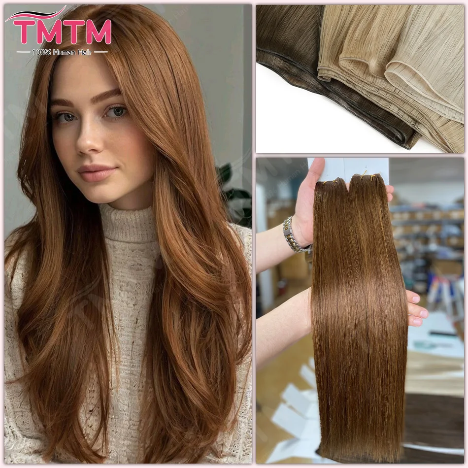 extensions-per-capelli-umani-genius-weft-da-100-g-pz-colore-marrone-lisci-invisibili-in-capelli-remy-per-donna-100-capelli-umani
