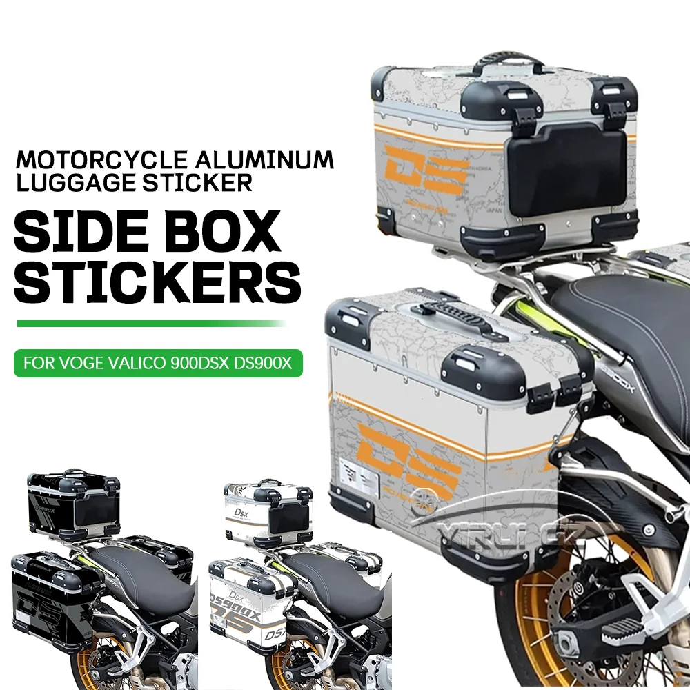 

Sport Touring Explore Edition Decorative Aluminum pannier Sticker Decal For VOGE VALICO 900DSX 900DSX DS900X Motorcycle Stickers