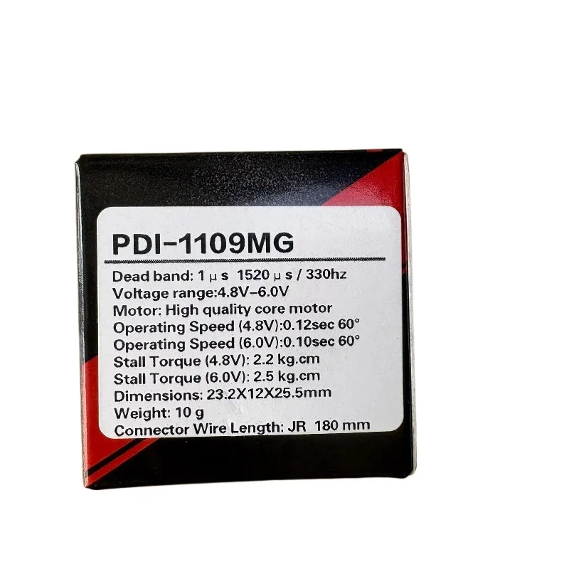 JX Servo PDI-1109MG 9g 2.5kg Metal Gear Digital Mini Servo pour Partners-OO1/18 RC Voiture Bateau Robot Bras Hélicoptère