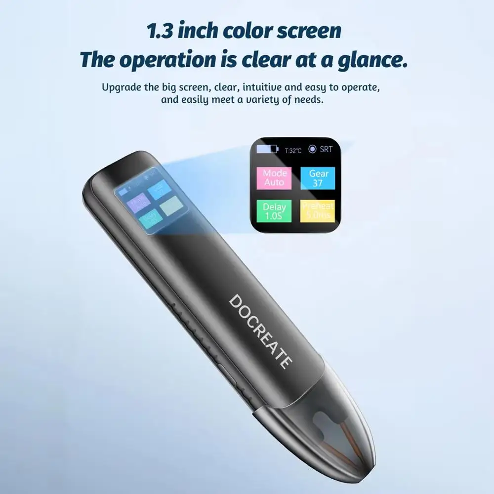 

Модернизированный аппарат для точечной сварки с большим цветным экраном, 11/99 передач, регулируемые для никелевого ремня батареи 18650 и других проектов DIY