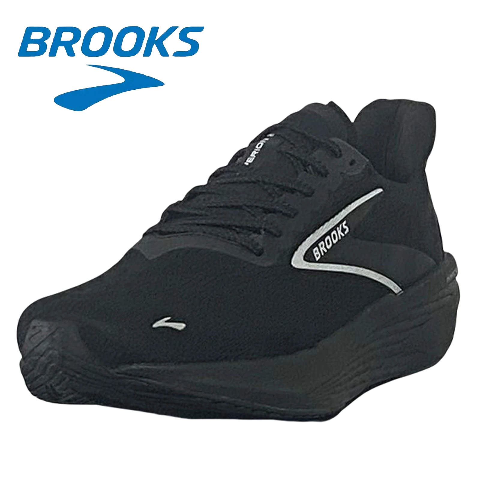

Brooks men's new low-top running shoes reflective strip design breathable mesh versatile trendy sports shoes