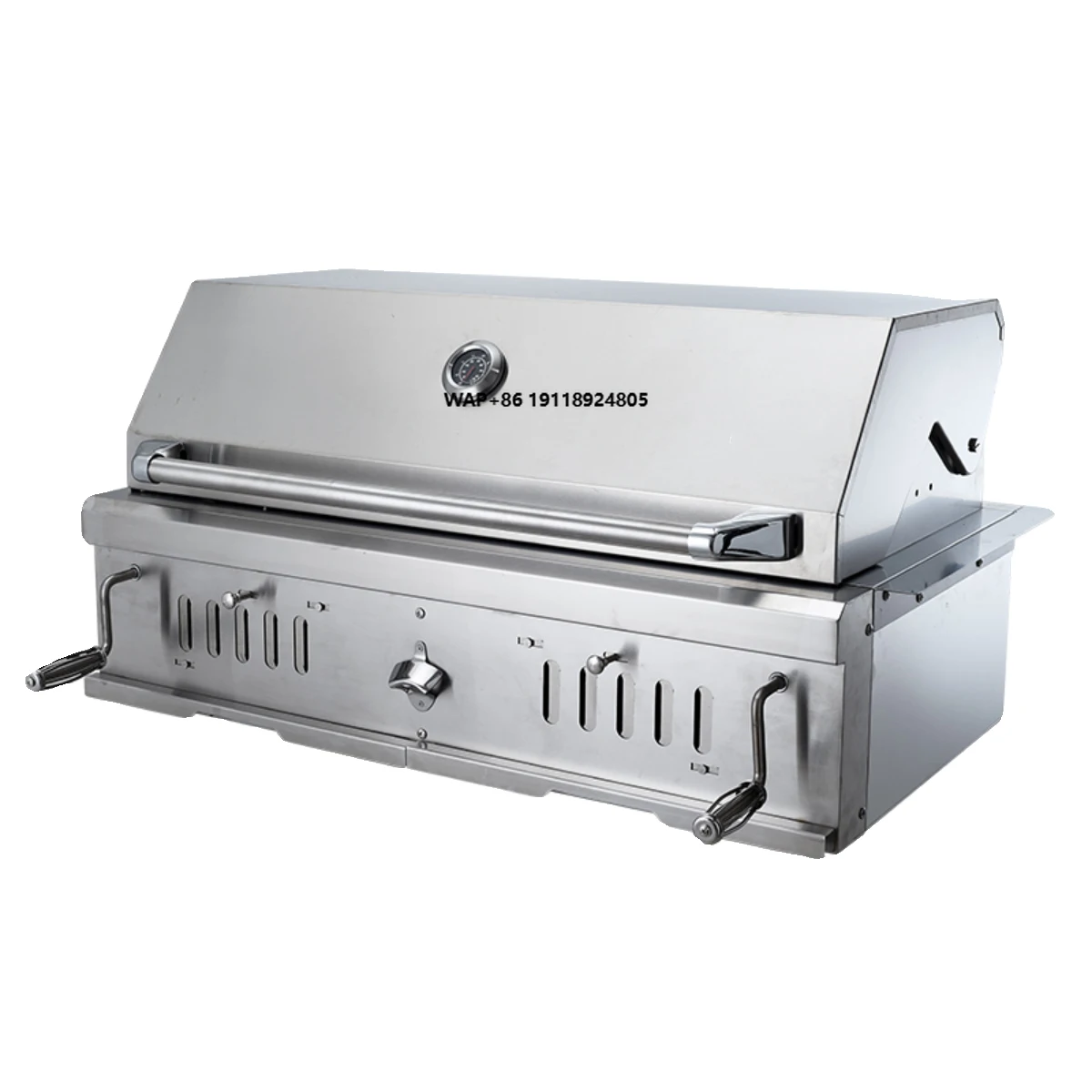 

Large Modern Outdoor Kitchen for Villa Patio Barbecue Grill Garden Charcoal American Style BBQ Grill