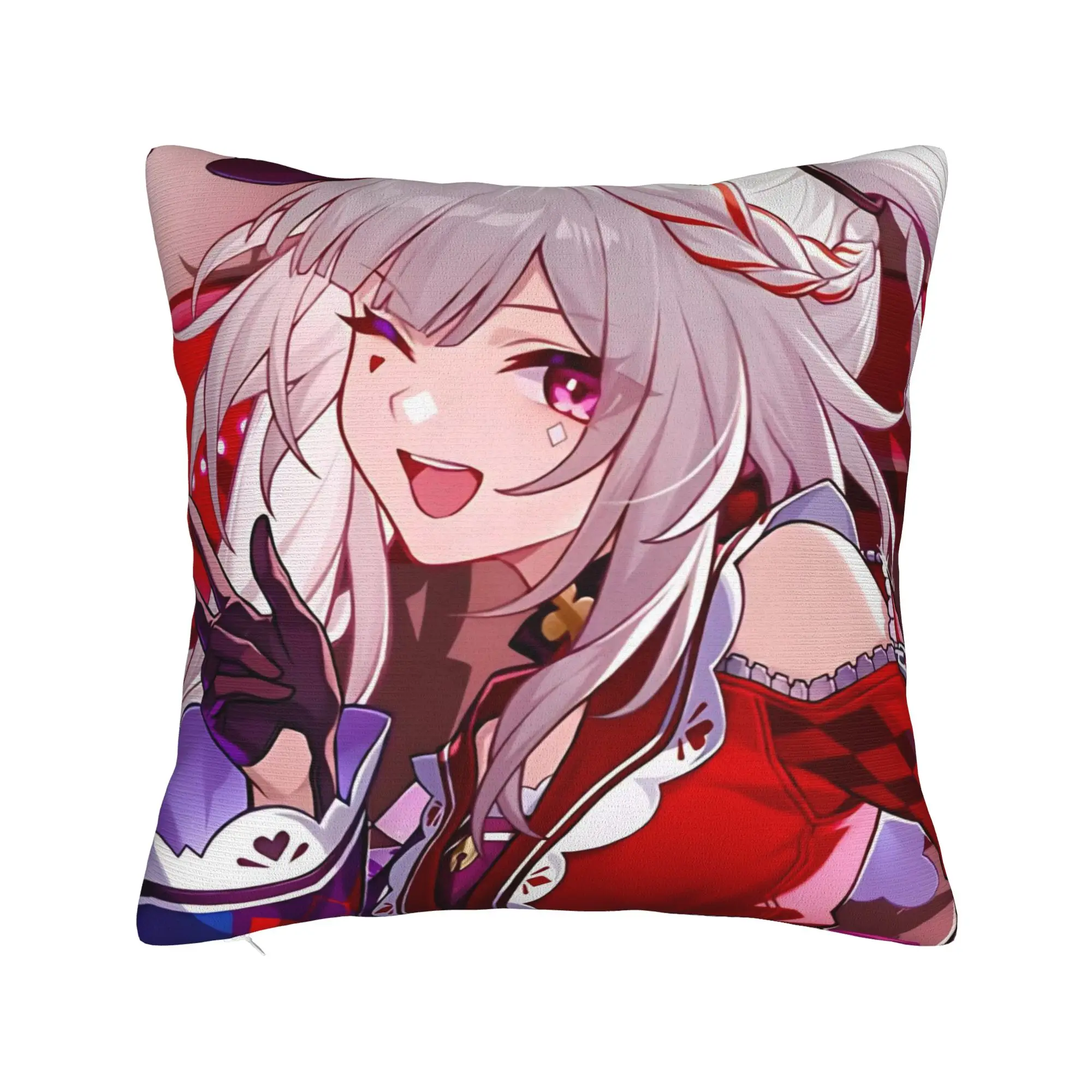 Honkai Star Rail Pillow Cover Accessories Printed Cushion Cover Decoration  Pillow Case Cover Chair Multi-Size