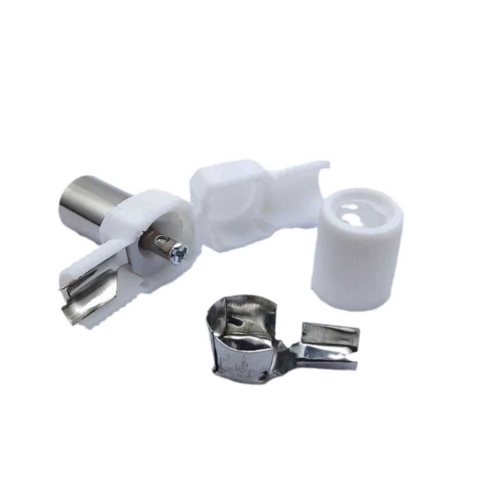 Antennas TV 90 Degrees TV Plug Jack Male And Female Jack White Right Angle Antennas Connectors Coaxial Male Plugs Adapter