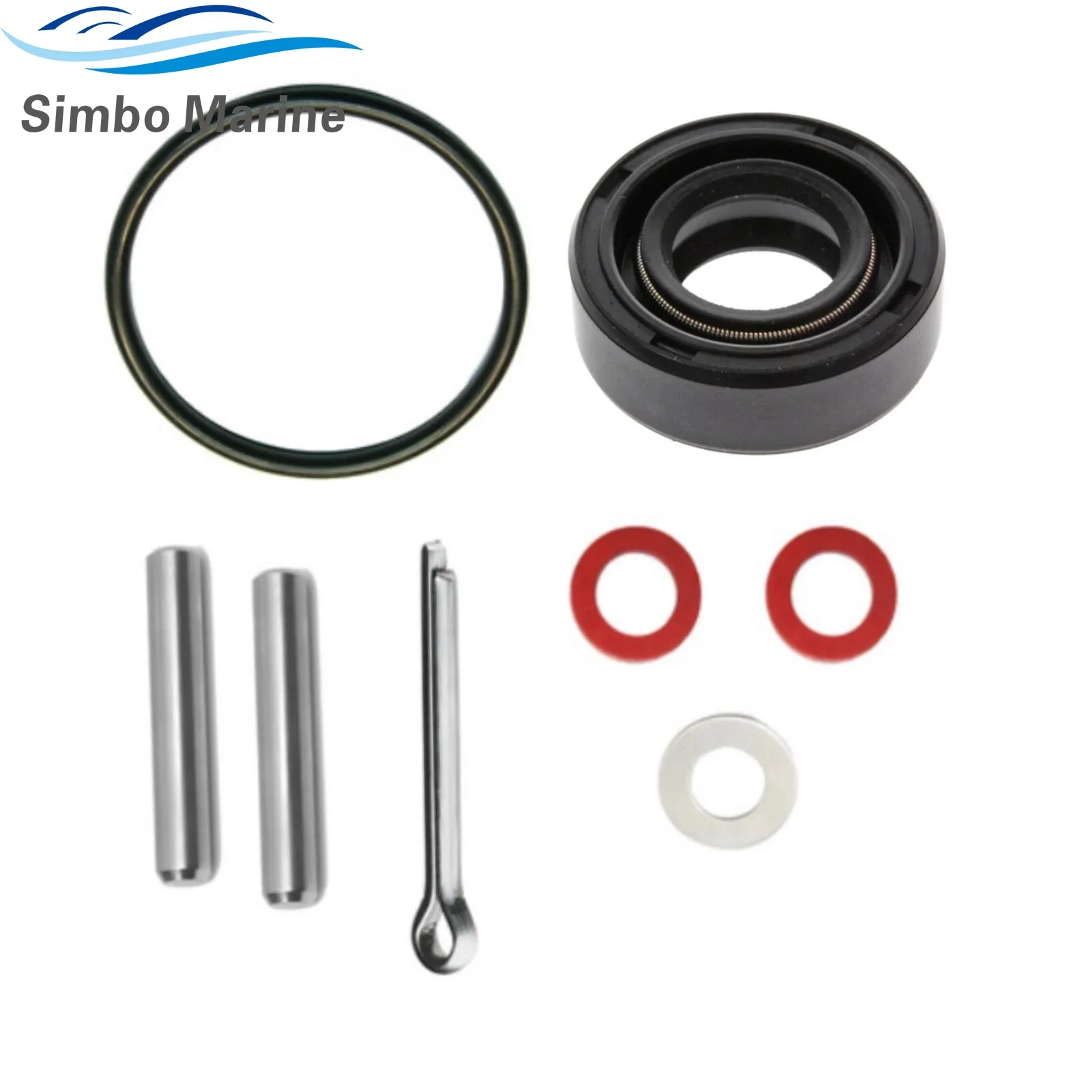 95372 Prop Shaft Seal Kit for Mercury Mariner 4-Stroke 2.5 3.3 HP For Tohatsu Nissan 2 2.5 3.5 HP Outboard Motor 309641261 95295