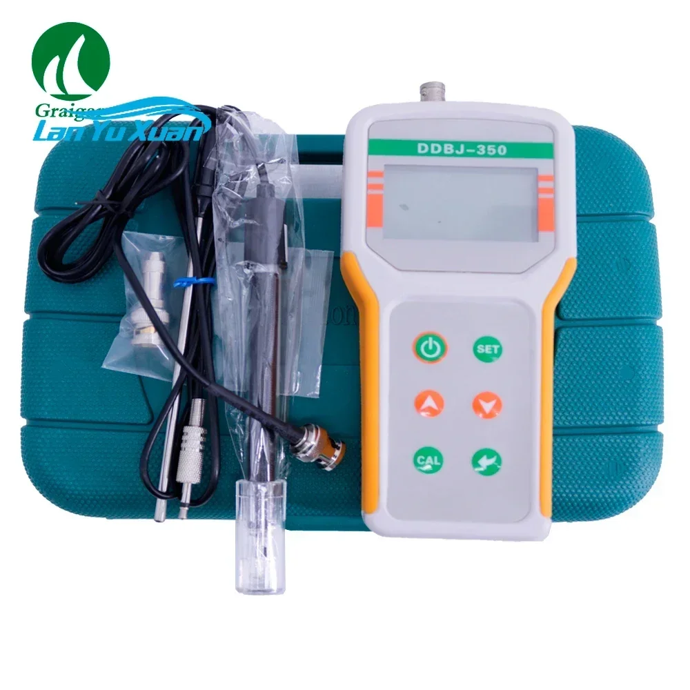 DDBJ-350 Portable Conductivity Meter Measurement Range:(0~199.9) mu s/cm