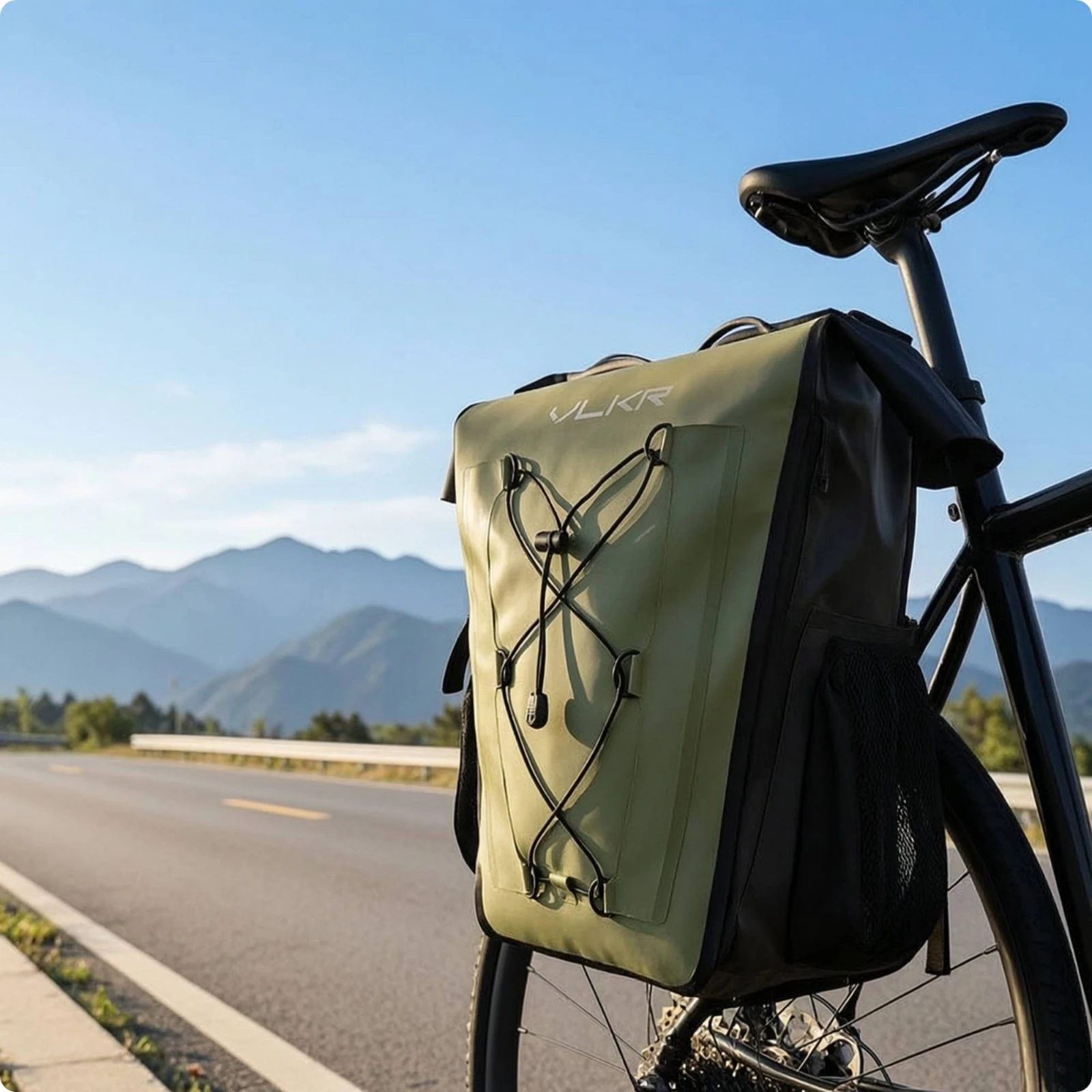 Bike Pannier with Side Pockets - Panniers Waterproof Rear ulasan dan harga