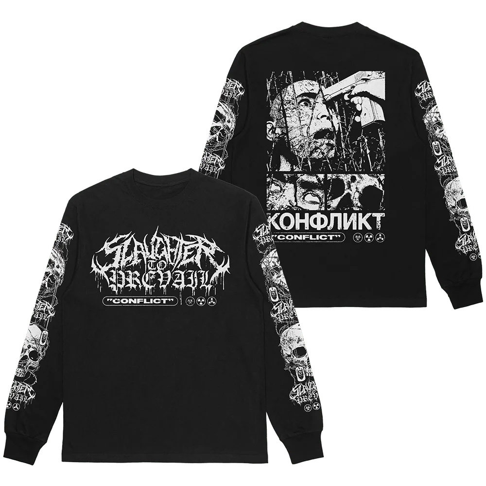 

Russia Rock Heavy Mental SLAUGHTER TO PREVAIL Sweatshirts Pullovers Harajuku Streetwear Oversized Hoody Clothes