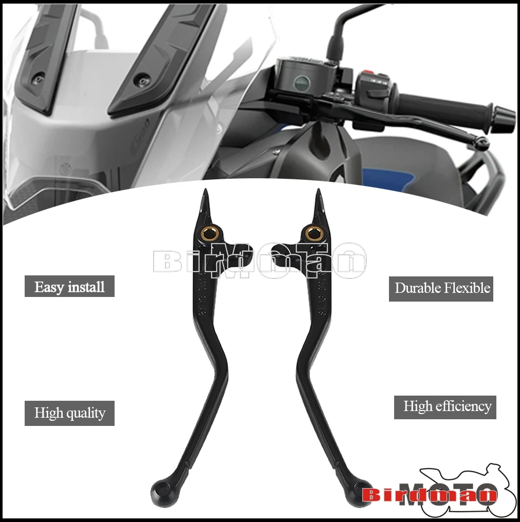 

New Front Clutch Lever Brake Lever For BMW C400X C400GT C 400X C 400GT 2018-2023 Motorcycle Accessories Control Handles Aluminum