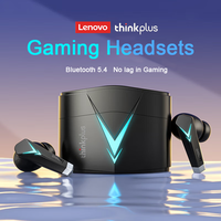 Original Lenovo LP6 TWS Bluetooth 5.0 Gaming Wireless Earbuds HiFi Surround Sound In Ear With Charging Case Bluetooth Headphones