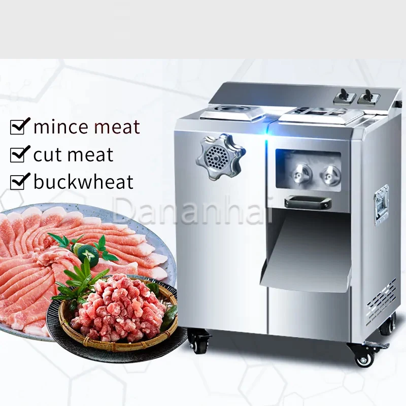 

High Quality Multi-Function Meat Cutter Stainless Steel Commercial Meat Grinder