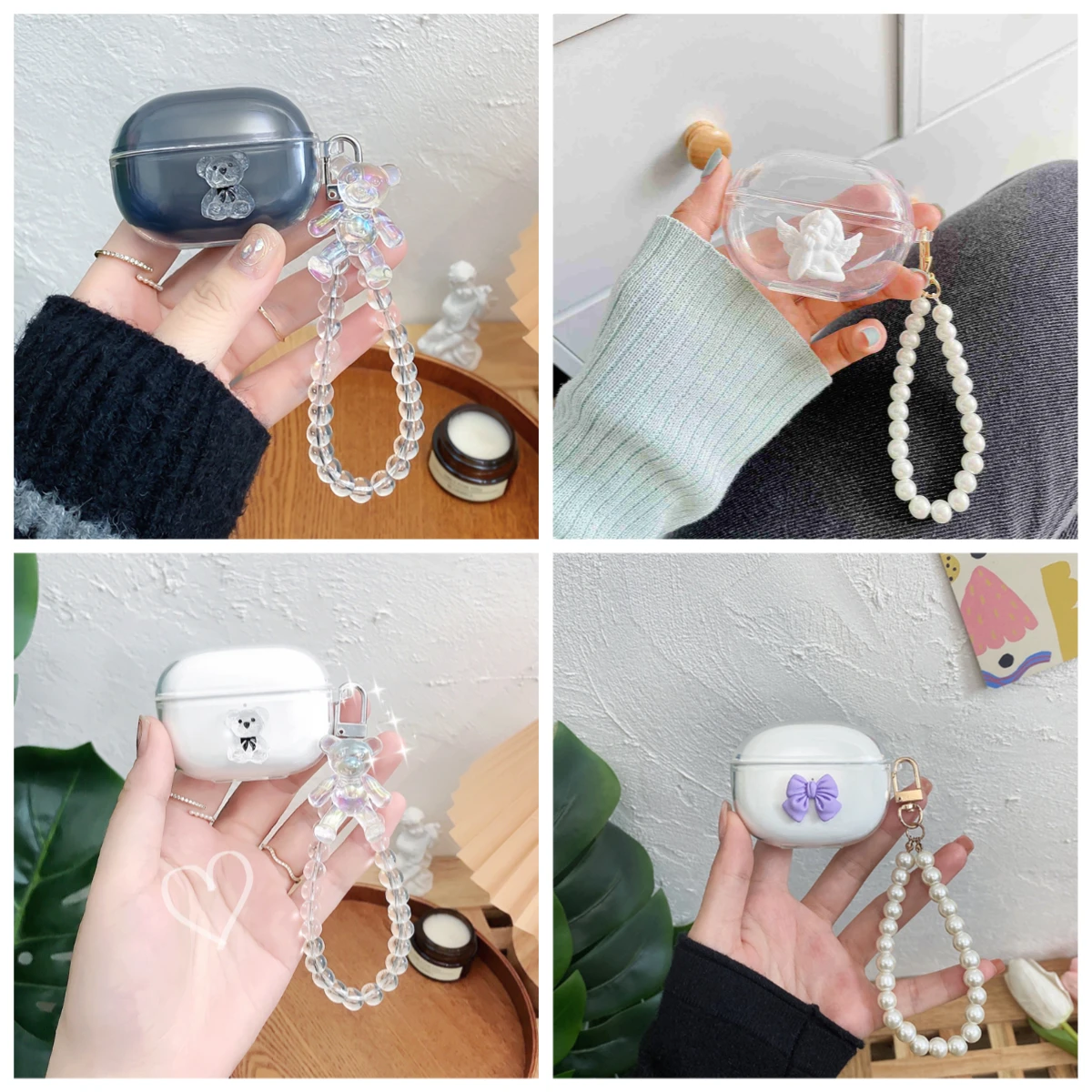 fashion Earphone case For QCY T13 T13X T13ANC Case soft Silicone clear Cover For QCY T13 ANC cover