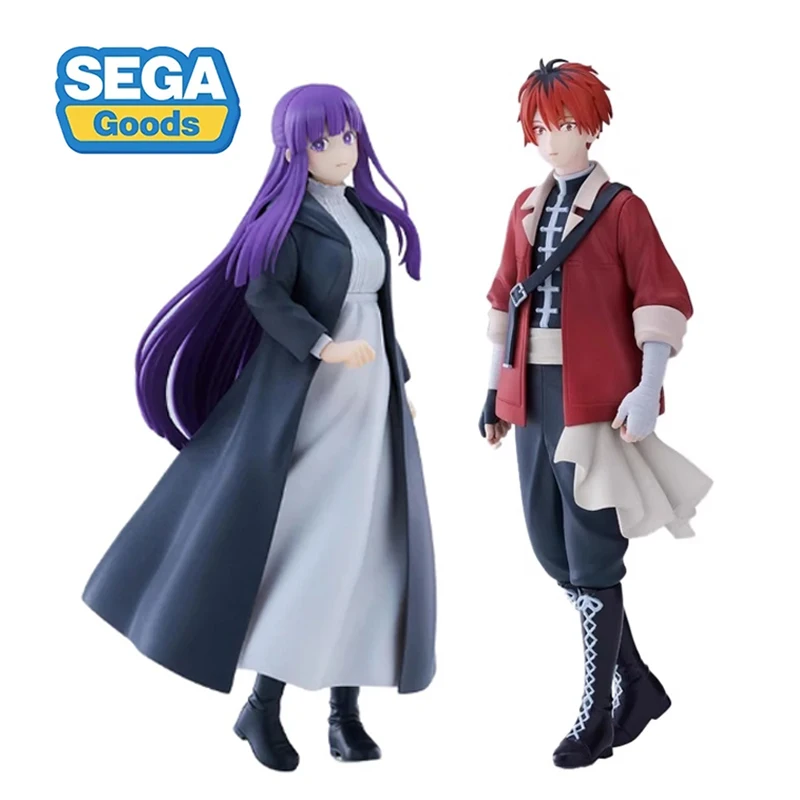 IN Stock Original SEGA Desktop Decorate Collections Frieren At The Funeral Fern Stark Anime Figure Model Toys  Collectible Gift