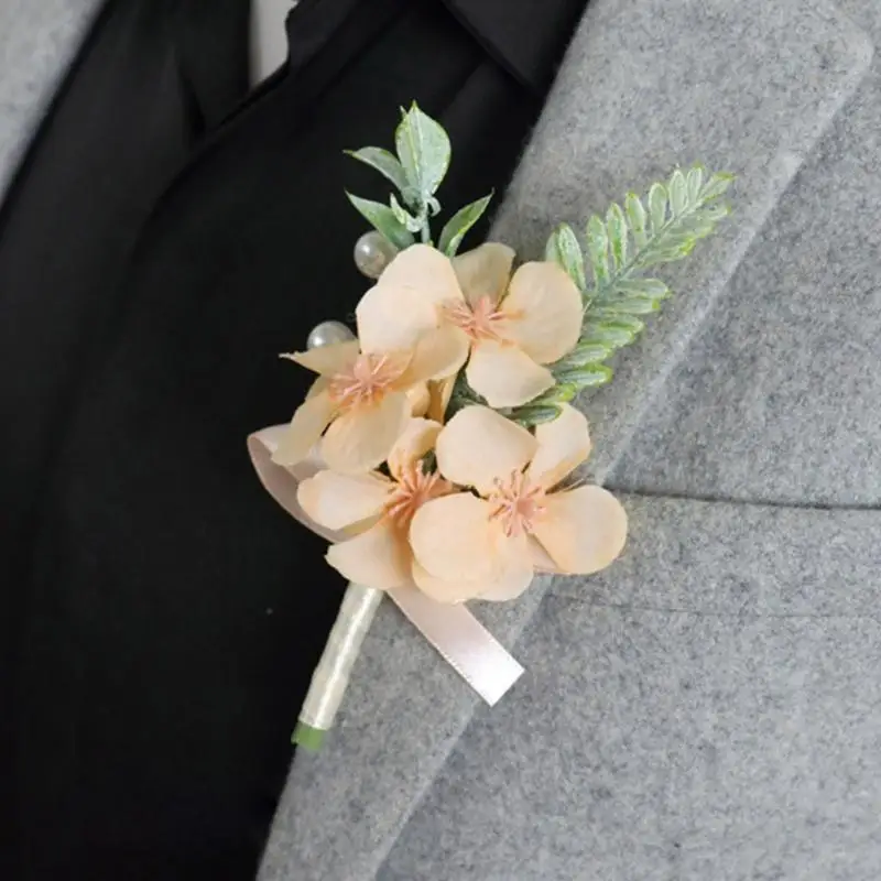 

F2TD Natural Styles Lapel Pin Durability Fashion Brooch Exquisite Vintage Brooch for Western Weddings