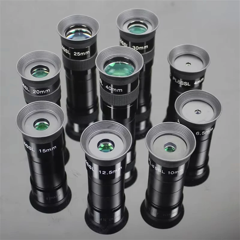 

Plossl Lens FMC Green Film Metal Frame 4mm 6.5mm 25mm 40mm 1.25 Inch PL Astronomical Telescope Eyepiece