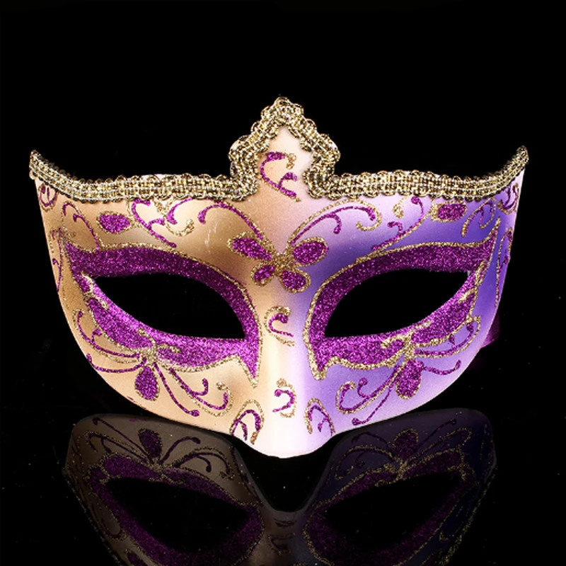 New creative masquerade lace mask party beautiful woman half face lady wearing mask