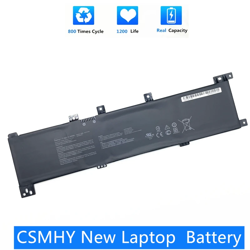 

CSMHY New B31N1635 Laptop Battery For ASUS VivoBook Pro 17 A705U N705U A705UA X705U X705UA X705UB X705UF X705UV X705UN X705UQ